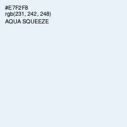 #E7F2F8 - Aqua Squeeze Color Image